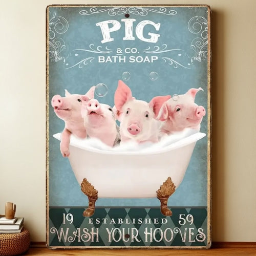 8x12 Funny Quote Metal Sign – Hilarious Tin Wall Art for Office & Garage | Liberty Signs #9273