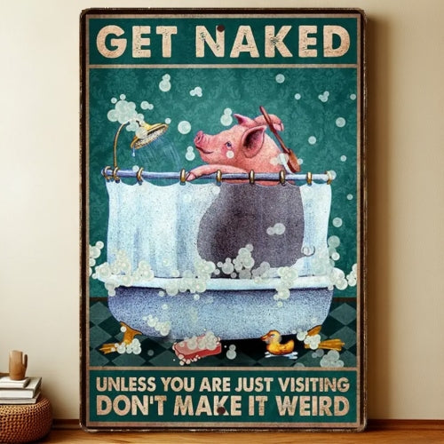 8x12 Funny Quote Metal Sign – Hilarious Tin Wall Art for Office & Garage | Liberty Signs #9275