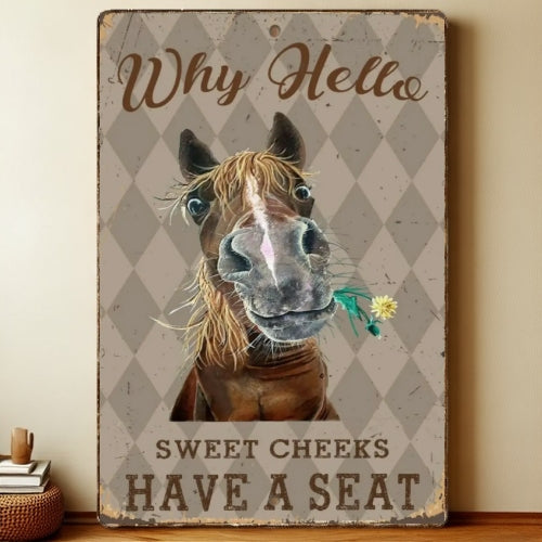 8x12 Funny Quote Metal Sign – Hilarious Tin Wall Art for Office & Garage | Liberty Signs #9290