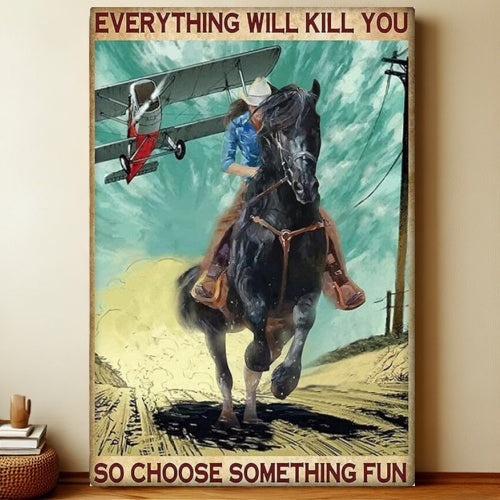 8x12 Funny Quote Metal Sign – Hilarious Tin Wall Art for Office & Garage | Liberty Signs #9333
