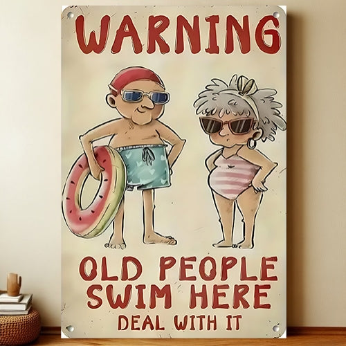 8x12 Funny Quote Metal Sign – Hilarious Tin Wall Art for Office & Garage | Liberty Signs #9339