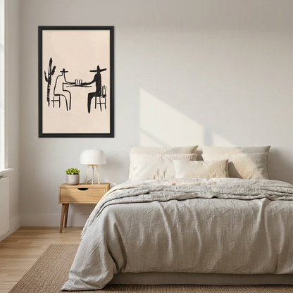 Cowboy Toast Canvas Wall Art L6252