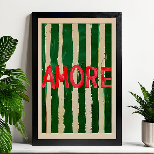 Neutral Abstract Framed Wall Art – Minimalist Line Art for Office or Studio | Liberty Signs#M3246