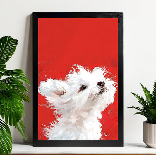 Neutral Abstract Framed Wall Art – Minimalist Line Art for Office or Studio | Liberty Signs#M3366