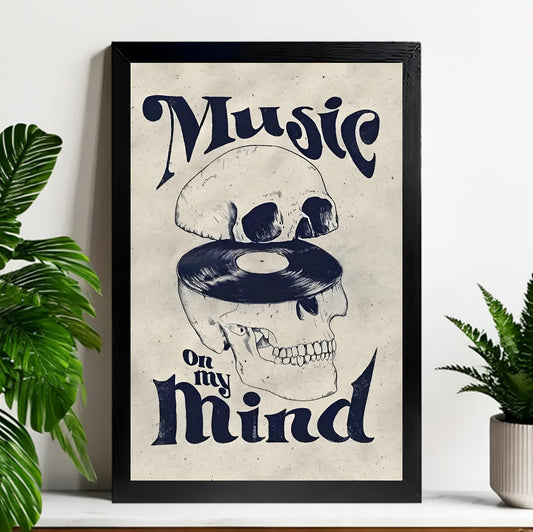 Neutral Abstract Framed Wall Art – Minimalist Line Art for Office or Studio | Liberty Signs#M3322