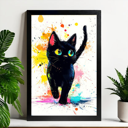 Neutral Abstract Framed Wall Art – Minimalist Line Art for Office or Studio | Liberty Signs#M3502