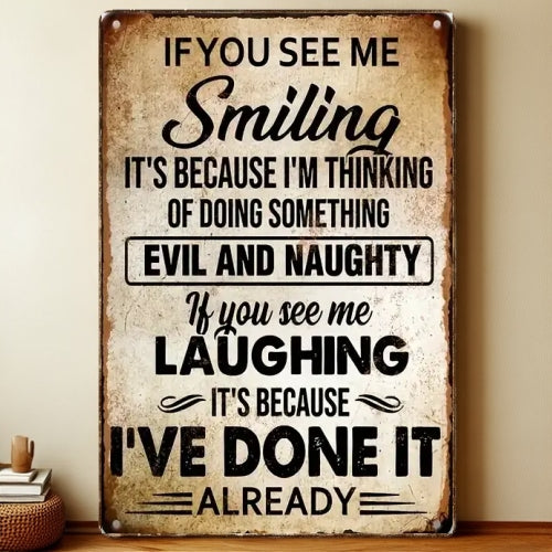 8x12 Warning Metal Sign – People Beyond This Point Metal Teneke Levha Duvar Dekoru | Liberty Signs #A202