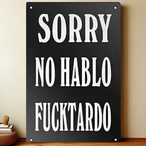 8x12 Warning Metal Sign – People Beyond This Point Metal Teneke Levha Duvar Dekoru | Liberty Signs #A210