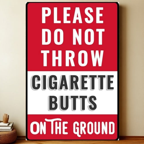 8x12 Warning Metal Sign – People Beyond This Point Metal Teneke Levha Duvar Dekoru | Liberty Signs #A212