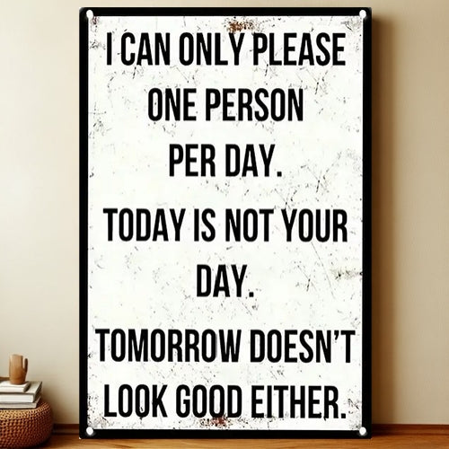 8x12 Warning Metal Sign – People Beyond This Point Metal Teneke Levha Duvar Dekoru | Liberty Signs #A286