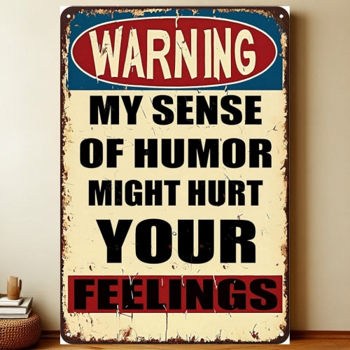 8x12 Warning Metal Sign – People Beyond This Point Metal Teneke Levha Duvar Dekoru | Liberty Signs #A295