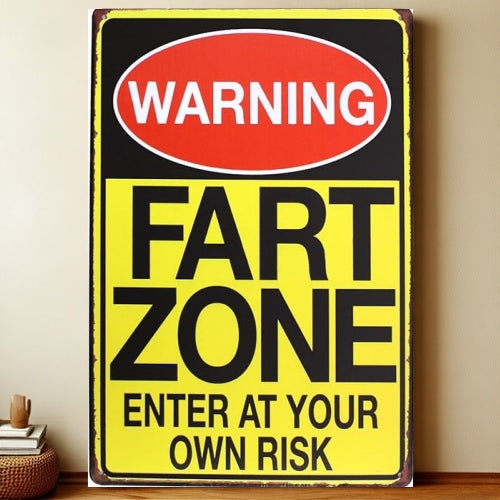 8x12 Warning Metal Sign – People Beyond This Point Metal Teneke Levha Duvar Dekoru | Liberty Signs #A296