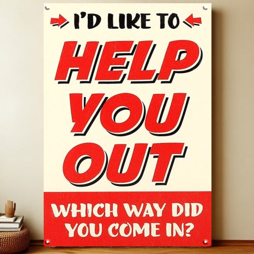 8x12 Warning Metal Sign – People Beyond This Point Metal Teneke Levha Duvar Dekoru | Liberty Signs #A298