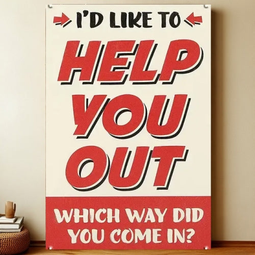 8x12 Warning Metal Sign – People Beyond This Point Metal Teneke Levha Duvar Dekoru | Liberty Signs #A326