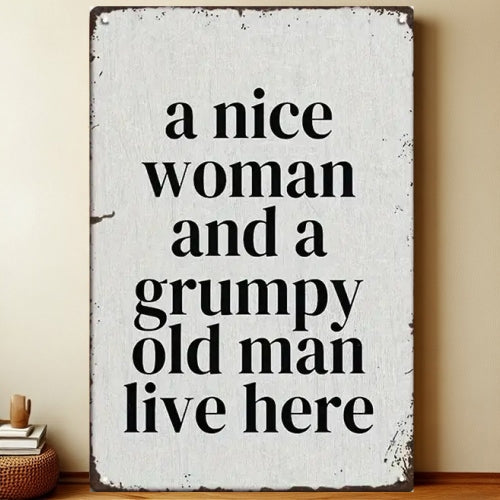 8x12 Warning Metal Sign – People Beyond This Point Metal Teneke Levha Duvar Dekoru | Liberty Signs #A330