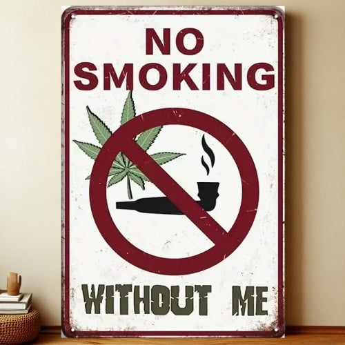 8x12 Warning Metal Sign – People Beyond This Point Metal Teneke Levha Duvar Dekoru | Liberty Signs #A352