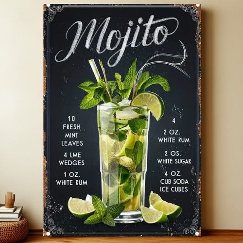 8x12 Funny Bar Metal Sign – Tin Wall Art for Home Bars & Man Caves | Liberty Signs #5037