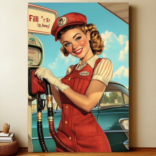 8x12 Classic Car Metal Sign – Vintage Tin Wall Art for Auto Fans & Garages | Liberty Signs #4004