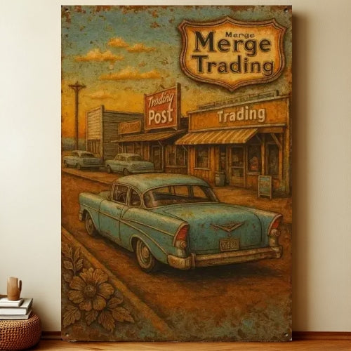 8x12 Classic Car Metal Sign – Vintage Tin Wall Art for Auto Fans & Garages | Liberty Signs #4020