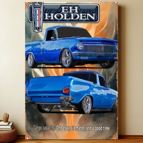 8x12 Classic Car Metal Sign – Vintage Tin Wall Art for Auto Fans & Garages | Liberty Signs #4058