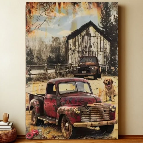 8x12 Classic Car Metal Sign – Vintage Tin Wall Art for Auto Fans & Garages | Liberty Signs #4070
