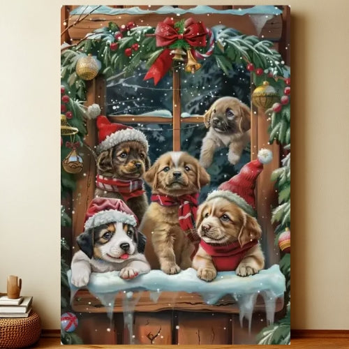 8x12 Funny Dog Metal Sign – Vintage Tin Wall Art for Pet Lovers & Homes | Liberty Signs #1004