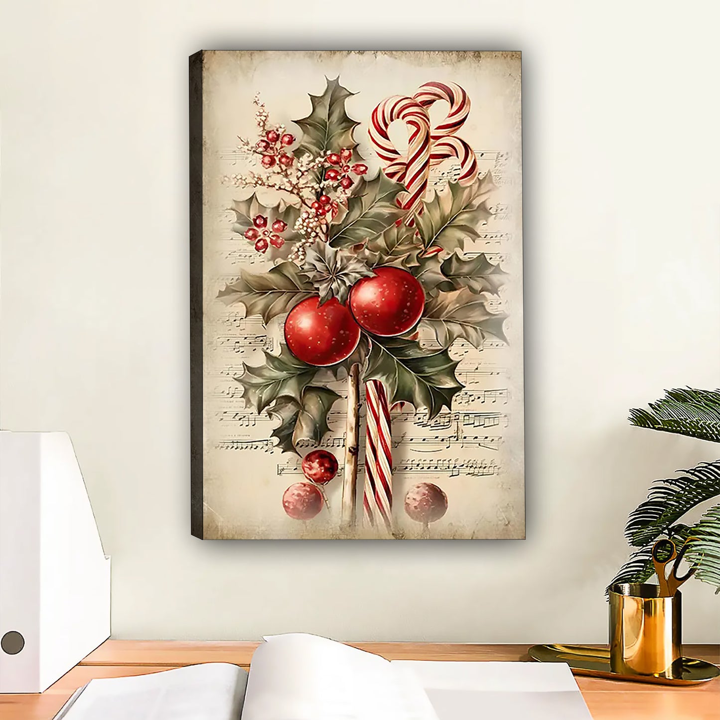 Christmas Wall Art – Festive Canvas Decor for Holiday Homes | Liberty Signs #SZ132