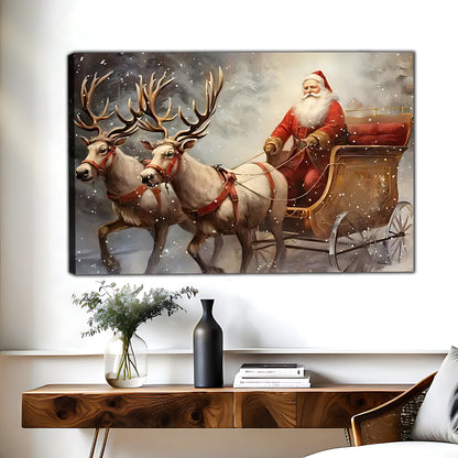 Christmas Wall Art – Festive Canvas Decor for Holiday Homes | Liberty Signs #HZ045
