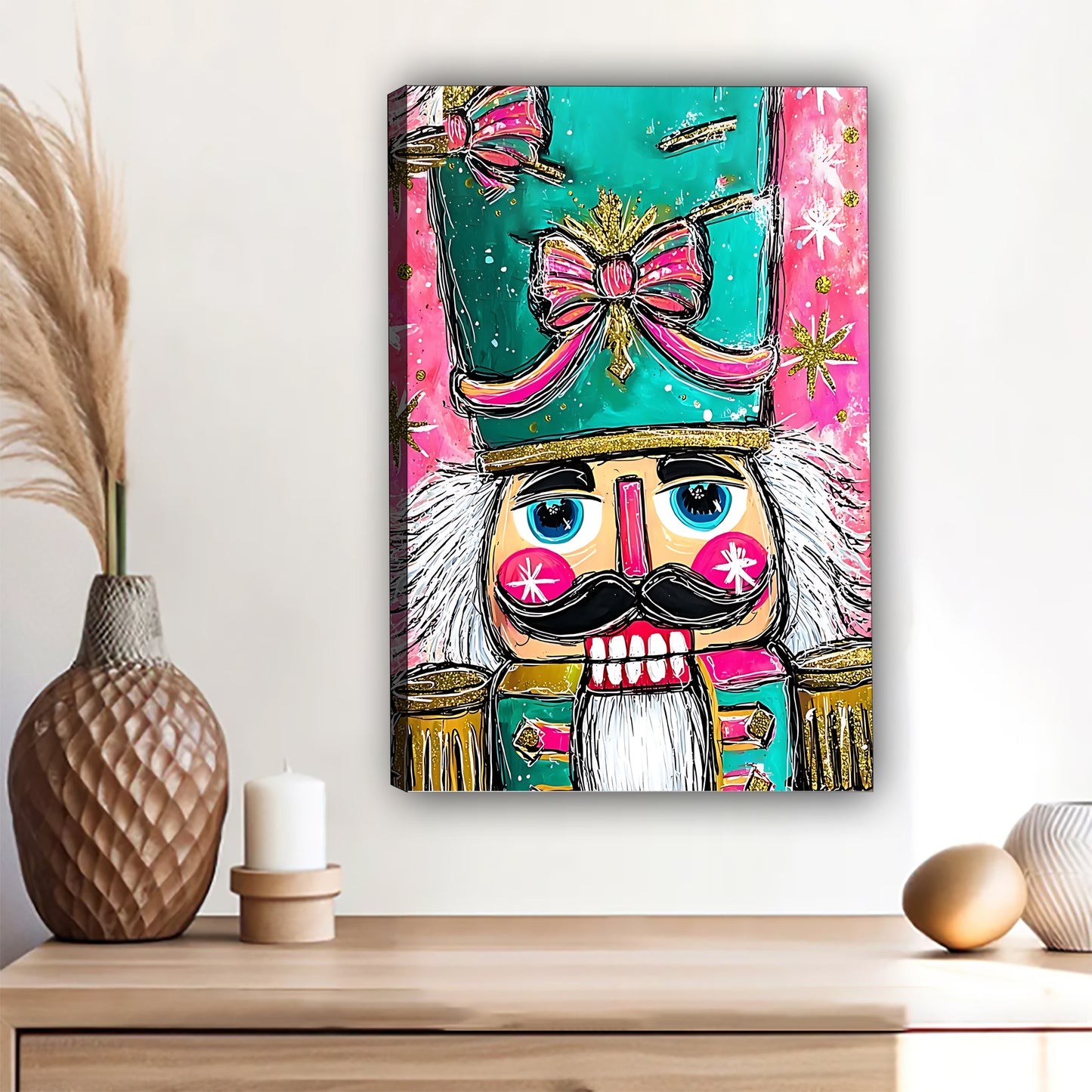 Christmas Wall Art – Festive Canvas Decor for Holiday Homes | Liberty Signs #SZ141