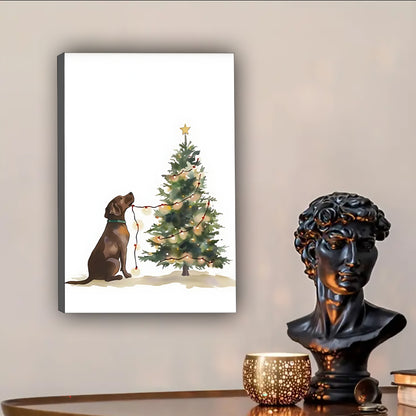 Christmas Wall Art – Festive Canvas Decor for Holiday Homes | Liberty Signs #SZ155