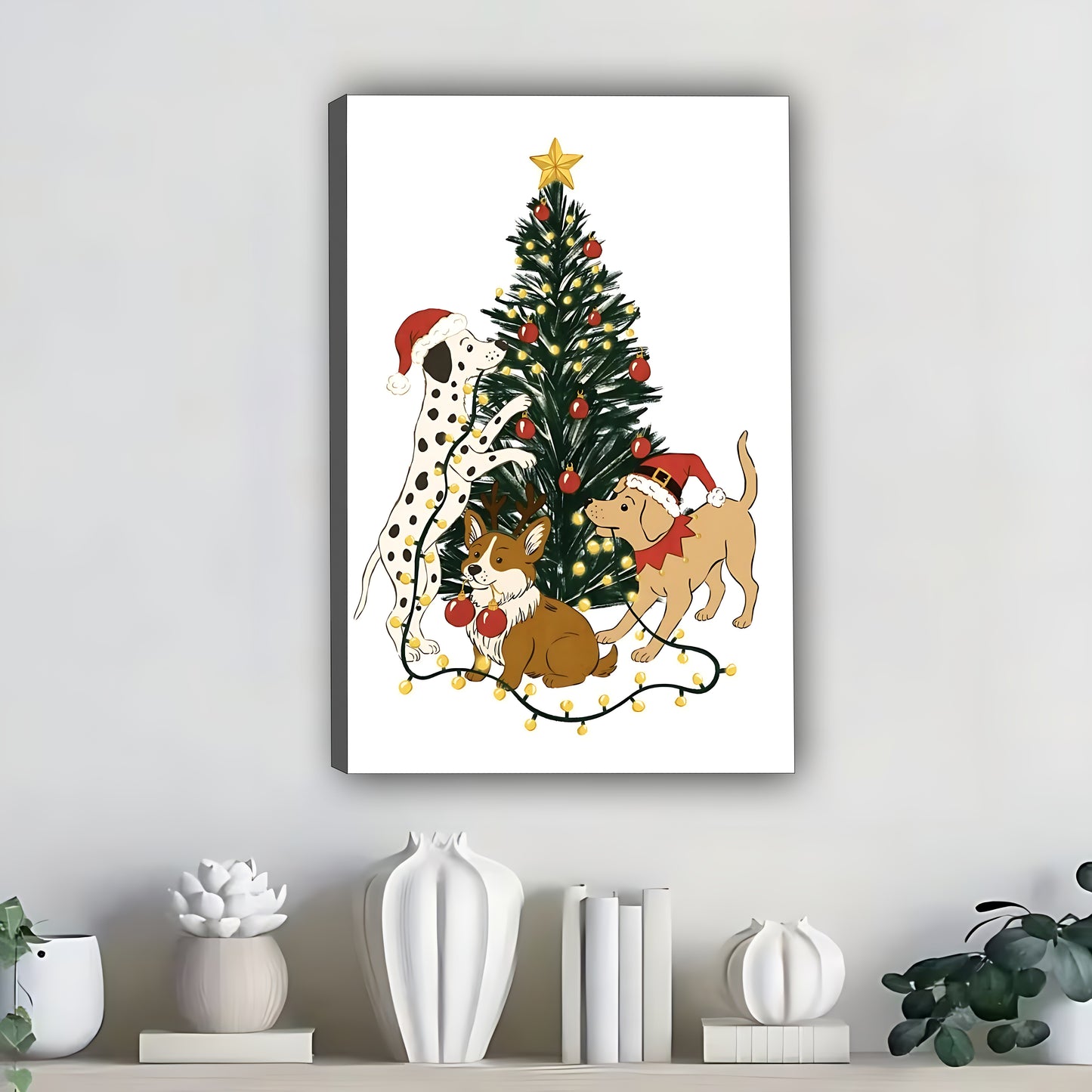 Christmas Wall Art – Festive Canvas Decor for Holiday Homes | Liberty Signs #SZ280