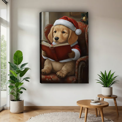 Funny Dog Art - Canvas Wall Art - Abstract Funny Living Room Decor| Liberty Signs #SZ190