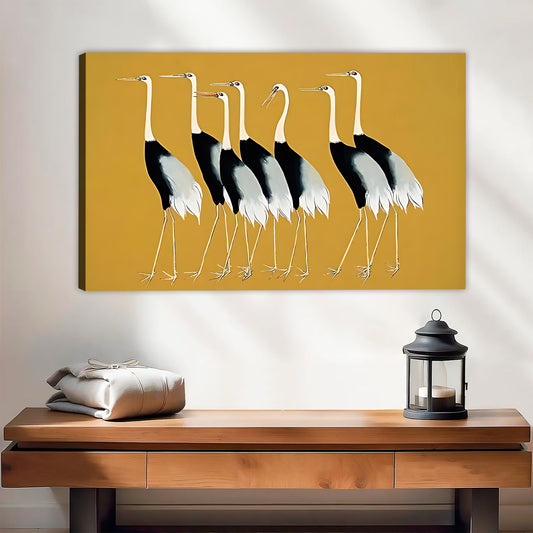 12x18 Neutral Abstract Framed Wall Art – Minimalist Line Art for Office or Studio | Liberty Signs #M3139