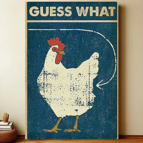 8x12 Farmhouse Metal Sign – Rustic Tin Wall Art with Barn & Animals | Liberty Signs #7046