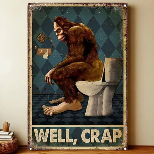 8x12 Funny Quote Metal Sign – Hilarious Tin Wall Art for Office & Garage | Liberty Signs #9046