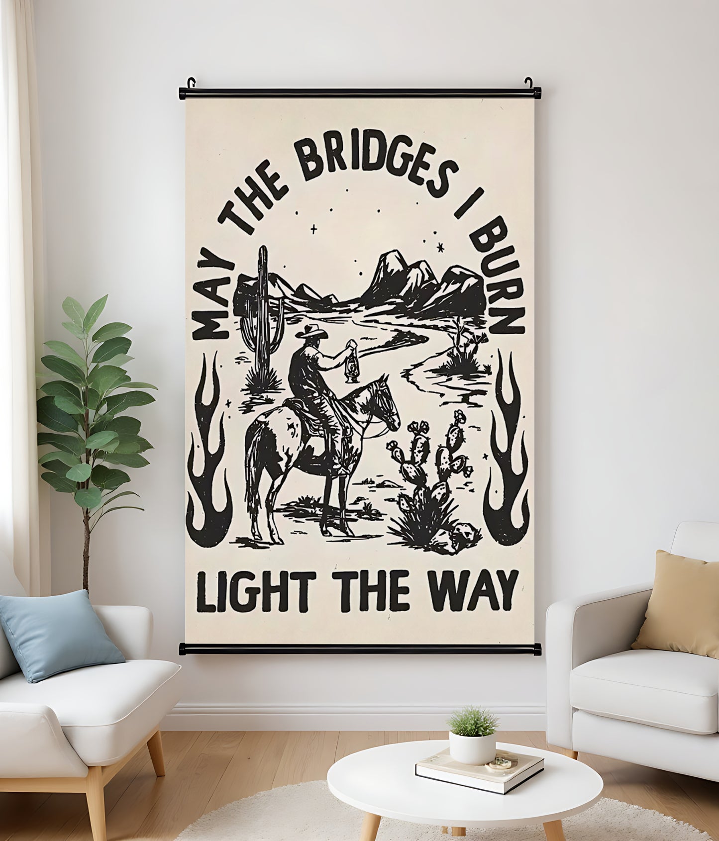 Oil Canvas Wall Scroll – Bring Elegance and Art to Any Room| Liberty Signs #G0010