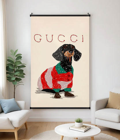 Oil Canvas Wall Scroll – Bring Elegance and Art to Any Room| Liberty Signs #G0013