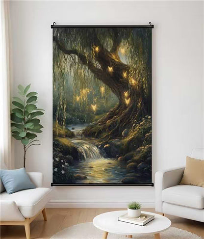 Oil Canvas Wall Scroll – Bring Elegance and Art to Any Room| Liberty Signs #G0029