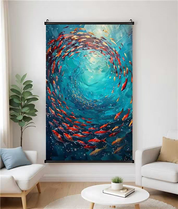 Oil Canvas Wall Scroll – Bring Elegance and Art to Any Room| Liberty Signs #G0030