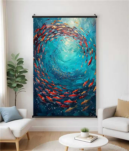 Oil Canvas Wall Scroll – Bring Elegance and Art to Any Room| Liberty Signs #G0030