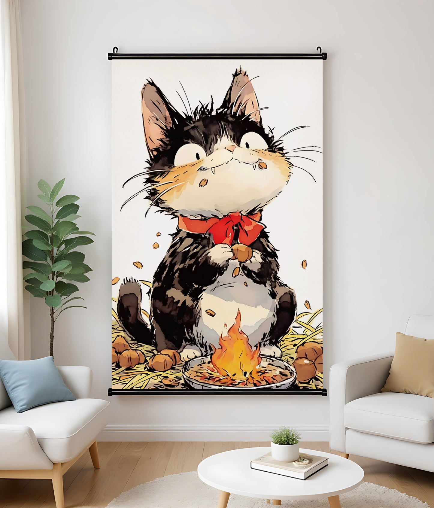 Oil Canvas Wall Scroll – Bring Elegance and Art to Any Room| Liberty Signs #G0039