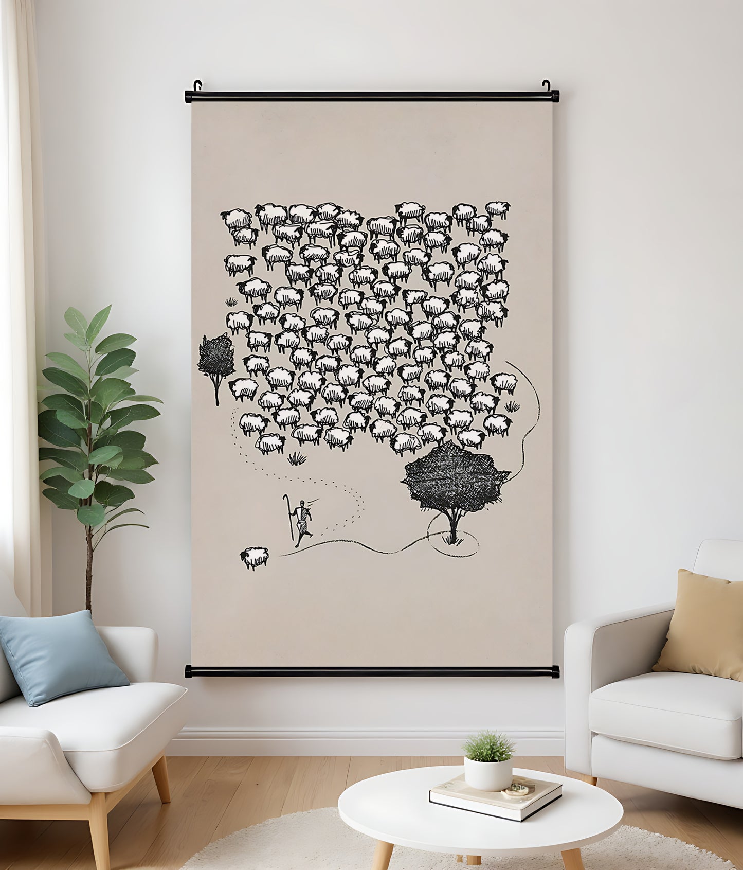 Oil Canvas Wall Scroll – Bring Elegance and Art to Any Room| Liberty Signs #G0044