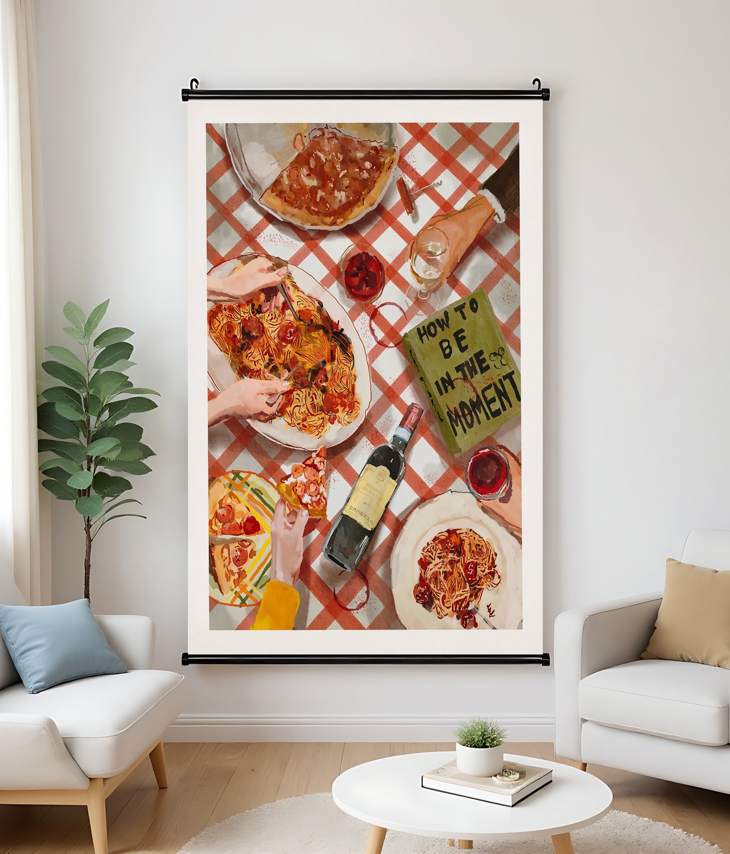 Oil Canvas Wall Scroll – Bring Elegance and Art to Any Room| Liberty Signs #G0048