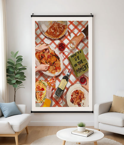 Oil Canvas Wall Scroll – Bring Elegance and Art to Any Room| Liberty Signs #G0048