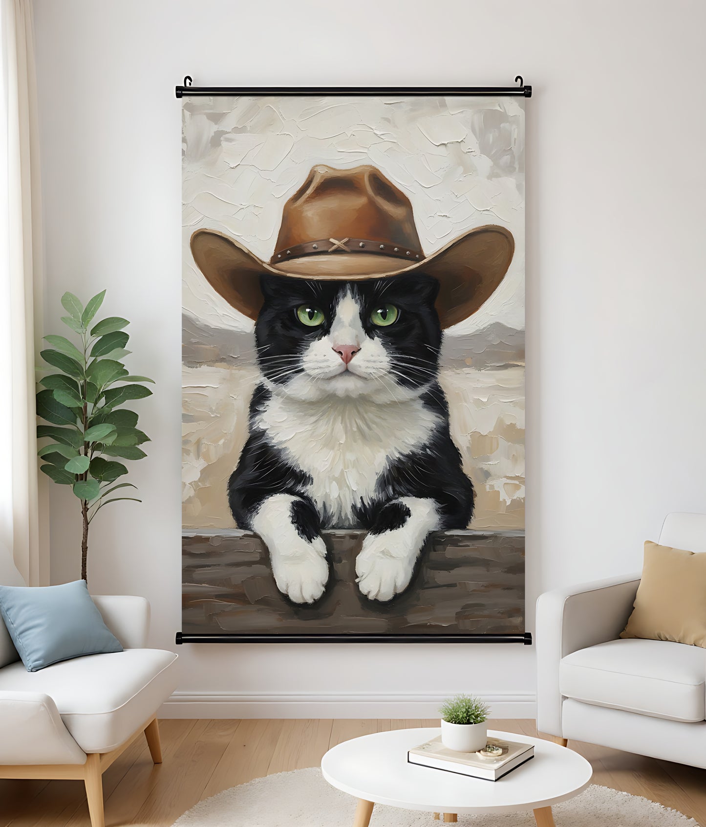 Oil Canvas Wall Scroll – Bring Elegance and Art to Any Room| Liberty Signs #G0051