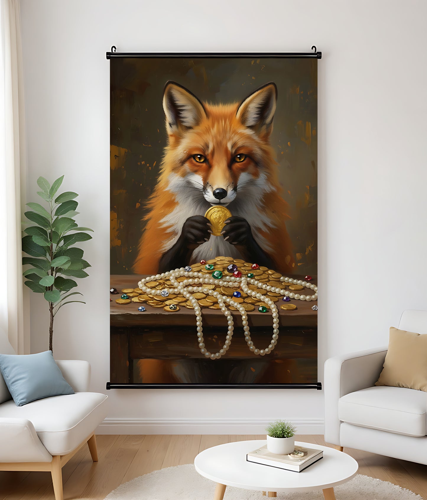 Oil Canvas Wall Scroll – Bring Elegance and Art to Any Room| Liberty Signs #G0054