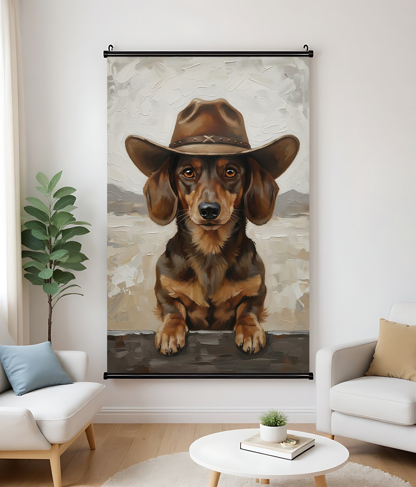 Oil Canvas Wall Scroll – Bring Elegance and Art to Any Room| Liberty Signs #G0055