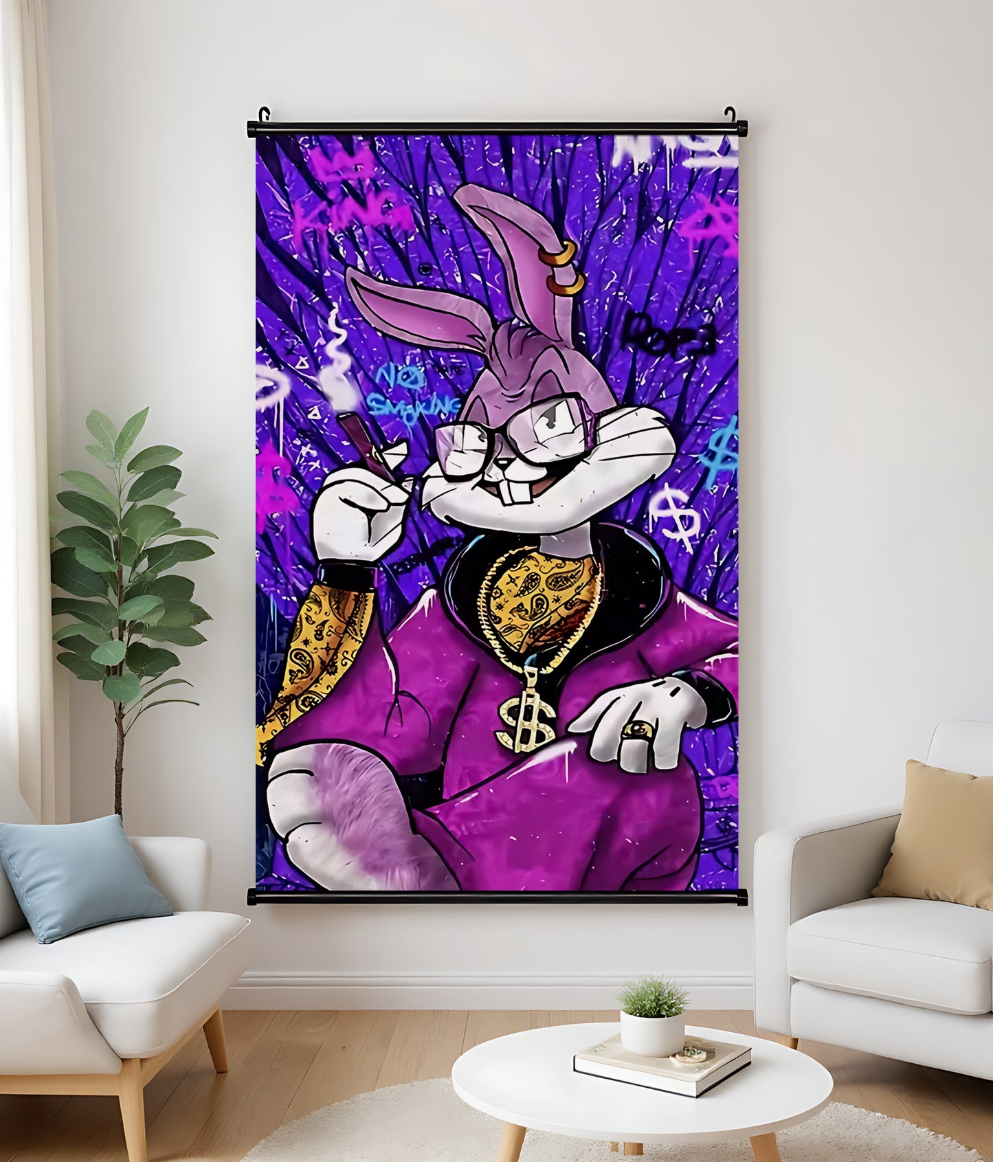 Oil Canvas Wall Scroll – Bring Elegance and Art to Any Room| Liberty Signs #G0063