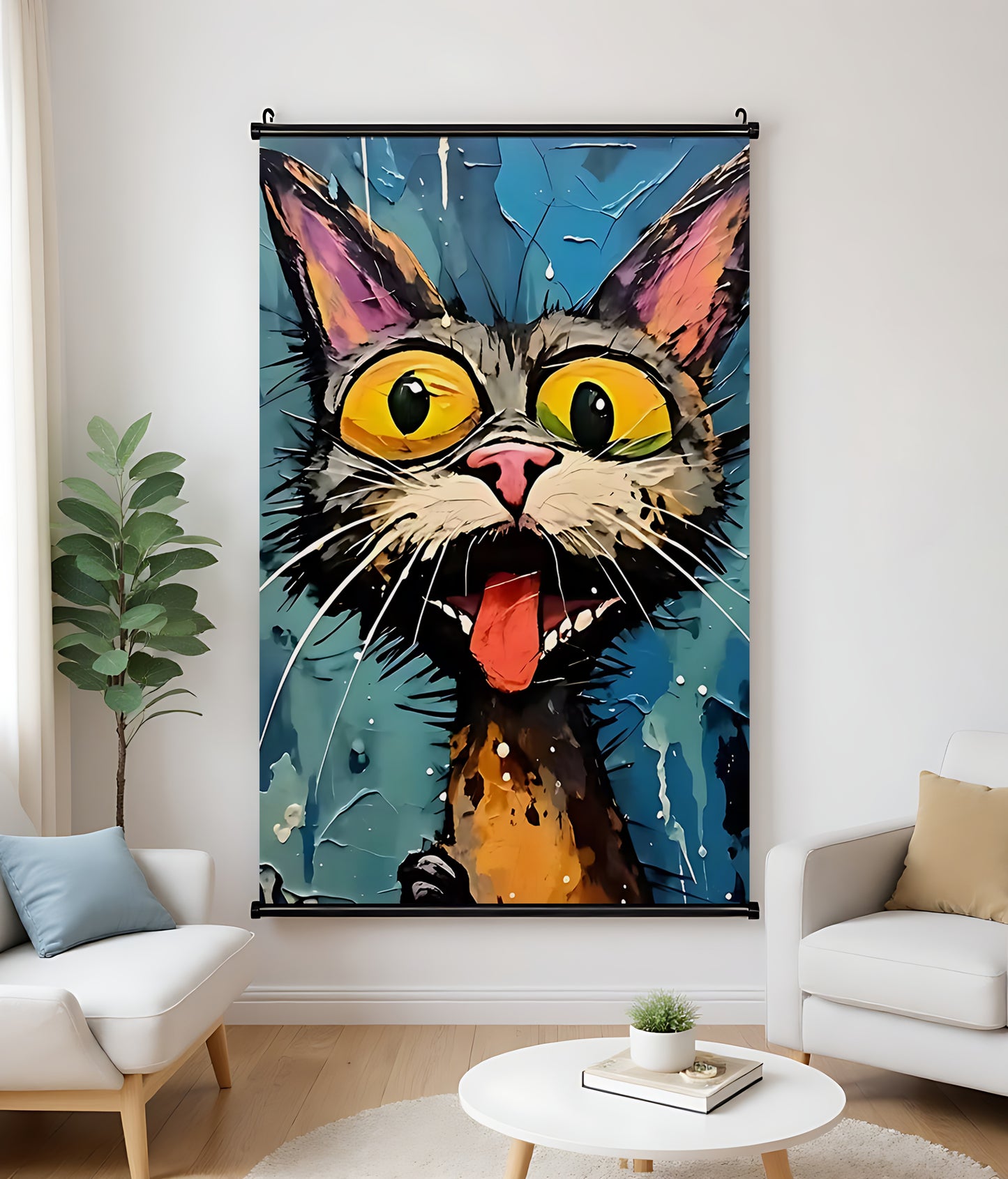 Oil Canvas Wall Scroll – Bring Elegance and Art to Any Room| Liberty Signs #G0069