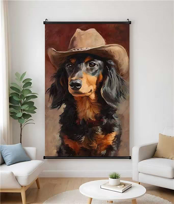 Oil Canvas Wall Scroll – Bring Elegance and Art to Any Room| Liberty Signs #G0091